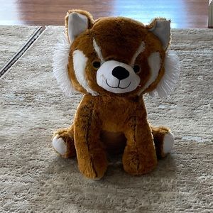 Red panda plushy